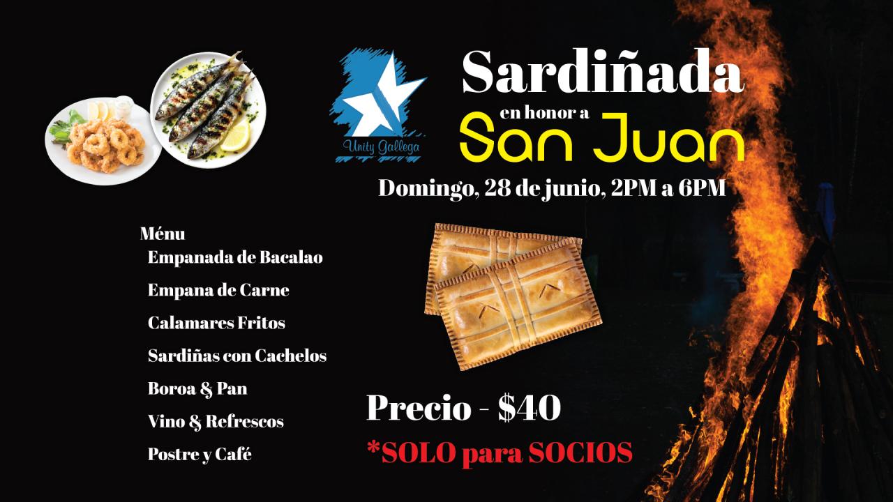 Sardiñada en honor a San Juan