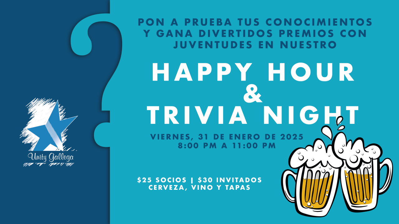 HAPPY HOUR & TRIVIA NIGHT