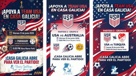 Partidos Mundial USA