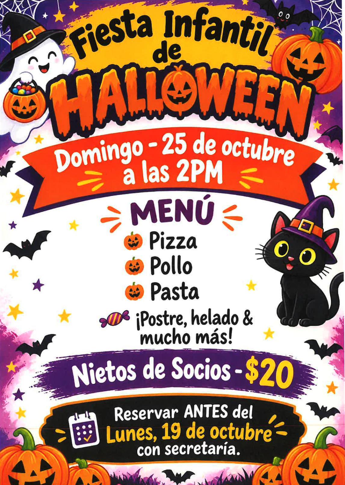 Fiesta Infantil de Halloween